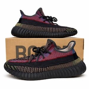 Adidas Yeezy Boost 350 V2 Yecheil Non-Reflective FW5190 Men's Size 5.5 Good